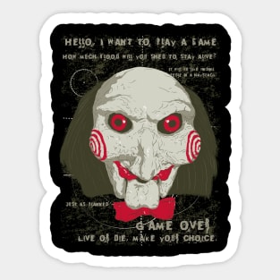 Jigsaw Sticker